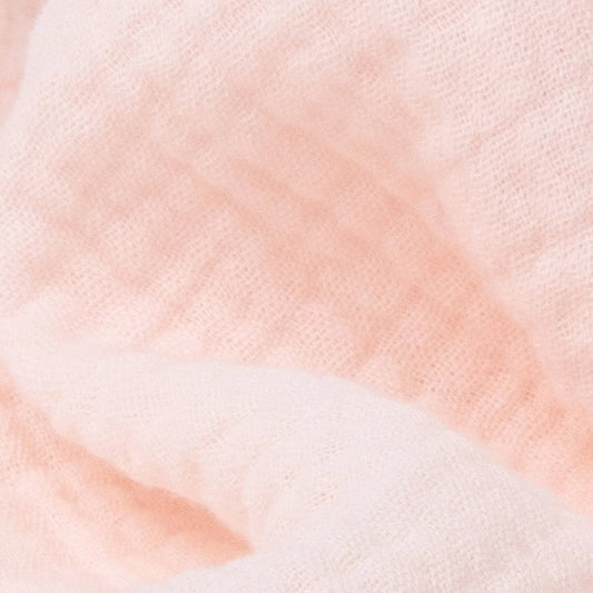 瑞典 Teddykompaniet 蜜桃粉重紗兔兔安撫巾