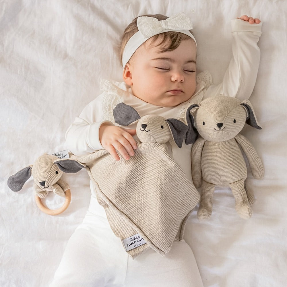 瑞典 Teddykompaniet 有機針織狗狗